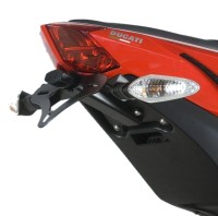 Držák SPZ R&G Racing pro motocykly DUCATI 848 STREETFIGHTER, černý